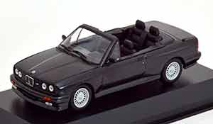 МОДЕЛЬ КОЛЛЕКЦИОННАЯ BMW M3 E30 CONVERTIBLE 1988 BLACKMETALLIC