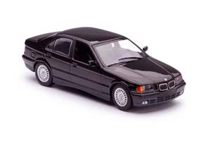 BMW E36 3ER SALOON 1991 BLACK METALLIC / БМВ 3-Я СЕРИЯ ЧЕРНЫЙ — фото 6