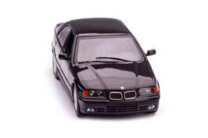 BMW E36 3ER SALOON 1991 BLACK METALLIC / БМВ 3-Я СЕРИЯ ЧЕРНЫЙ — фото 8