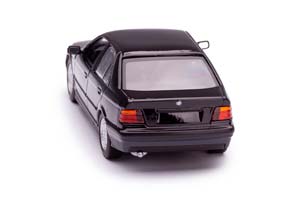 BMW E36 3ER SALOON 1991 BLACK METALLIC / БМВ 3-Я СЕРИЯ ЧЕРНЫЙ — фото 9