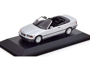 BMW E36 3-SERIES CABRIOLET 1993 / БМВ 3-Я СЕРИЯ СЕРЕБРИСТЫЙ МЕТАЛЛИК