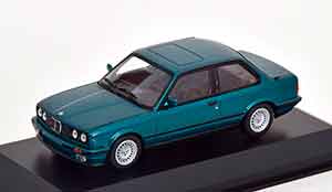 BMW 3ER E30 SALOON 1986 GREEN METALLIC