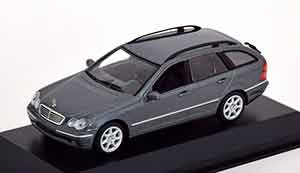 MERCEDES C-KLASSE S203 ESTATE 2001 GREY METALLIC