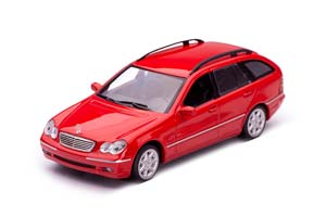 MERCEDES C-KLASSE S203 ESTATE 2001 RED