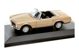 MERCEDES 230SL W113 1965 GOLD METALLIC — фото 6
