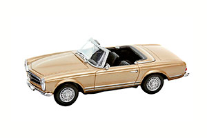 MERCEDES 230SL W113 1965 GOLD METALLIC