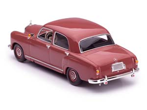MERCEDES 180 (W120) 1955 DARK RED — фото 3
