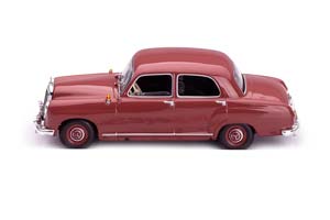 MERCEDES 180 (W120) 1955 DARK RED — фото 2