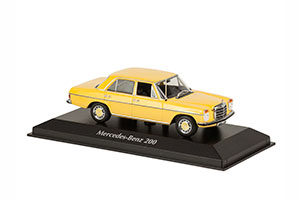 MERCEDES W115 200 SALOON 1968 YELLOW / МЕРСЕДЕС 200 ЖЕЛТЫЙ — фото 9