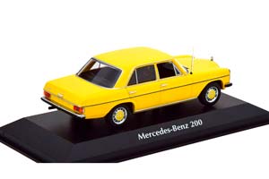 MERCEDES W115 200 SALOON 1968 YELLOW / МЕРСЕДЕС 200 ЖЕЛТЫЙ — фото 2