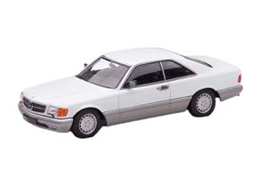MERCEDES 560 SEC C126 COUPE 1986 WHITE