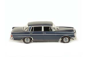 MERCEDES 300 SEL 1963 BLUE METALLIC — фото 3