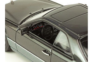 MERCEDES 320CE 1992 C124 W124 METALLIC BLACK — фото 4