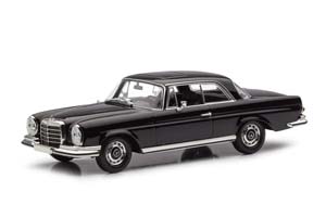 MERCEDES 280 SE 3.5 W111 COUPE 1970 BLACK