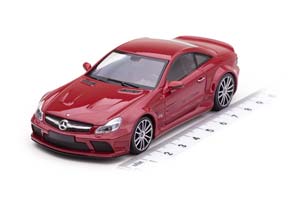 MERCEDES W230 SL65 AMG BLACK SERIES 2009 DARK RED — фото 14