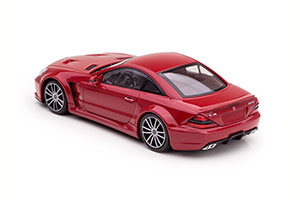 MERCEDES W230 SL65 AMG BLACK SERIES 2009 DARK RED — фото 5
