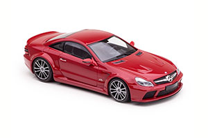 MERCEDES W230 SL65 AMG BLACK SERIES 2009 DARK RED — фото 6