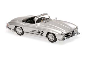 MERCEDES 300 SL ROADSTER (W198 II) 1955 SILVER