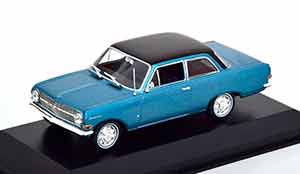 OPEL REKORD A 1962 LIGHTBLUE-METALLIC BLACK