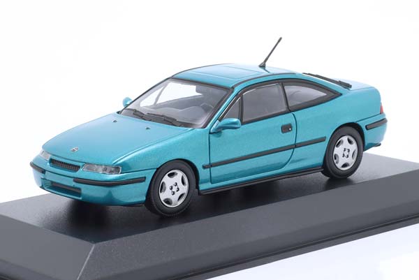 OPEL CALIBRA 1989 TURQUOISE-METALLIC