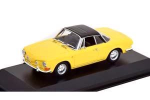 VW VOLKSWAGEN KARMANN GHIA 1600 1966 YELLOW/BLACK