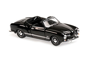 VW VOLKSWAGEN KARMANN GHIA CABRIOLET 1955 BLACK
