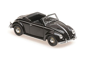 VW VOLKSWAGEN HEBMULLER-CABRIOLET 1950 BLACK