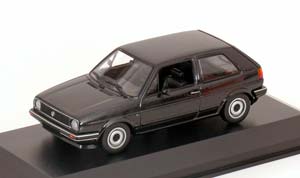 VW VOLKSWAGEN GOLF 2 1985 BLACK METALLIC