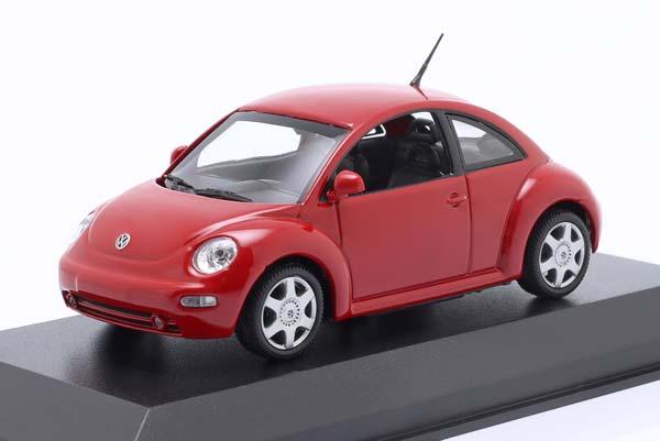 VW VOLKSWAGEN NEW BEETLE 1998, RED