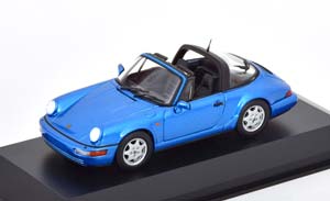 PORSCHE 911 (964) CARRERA 2 TARGA 1991 BLUE METALLIC