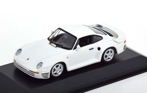 PORSCHE 959 1987 WHITE METALLIC