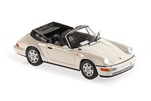 PORSCHE 911 CARRERA 2 CABRIOLET 1990 WHITE