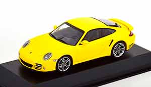 PORSCHE 911 (997) TURBO COUPE 2009 YELLOW