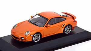 PORSCHE 911 (997) TURBO COUPE 2009 ORANGE-METALLIC