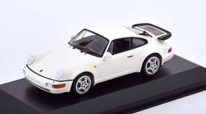 PORSCHE 911 (964) TURBO COUPE 1990 WHITE