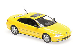 PEUGEOT 406 COUPE 2007 YELLOW 
