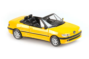 PEUGEOT 306 CABRIOLET 1998 YELLOW