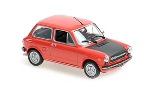 AUTOBIANCHI A112 ABARTH 1974 RED FLATBLACK