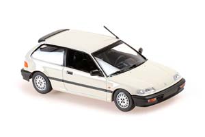 HONDA CIVIC 1990 WHITE