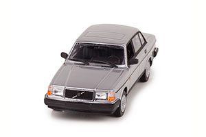 VOLVO 240 GL 1986 SILVER METALLIC — фото 3