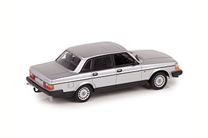 VOLVO 240 GL 1986 SILVER METALLIC — фото 2