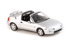 HONDA CIVIC DEL SOL 1992 SILVER — фото 1