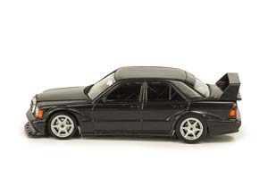 MERCEDES-190E 2.5-16 EVO2 1990 BLUE-BLACK METALLIC — фото 4