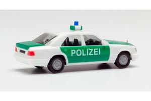 MERCEDES-BENZ E-CLASS POLIZEI W124 1993 НЕМЕЦКАЯ ПОЛИЦИЯ (ДЛИНА МОДЕЛИ 3-5 СМ) — фото 4