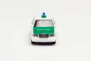 MERCEDES-BENZ E-CLASS POLIZEI W124 1993 НЕМЕЦКАЯ ПОЛИЦИЯ (ДЛИНА МОДЕЛИ 3-5 СМ) — фото 2