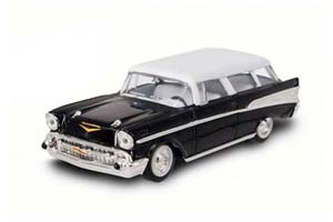 CHEVROLET NOMAD 1957 ЧЕРНЫЙ С БЕЛЫМ — фото 1