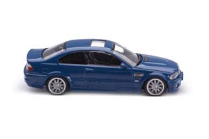 BMW M3 E46 COUPE 2001 BLUE — фото 3