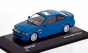 BMW M3 E46 COUPE 2001 BLUE — фото 1