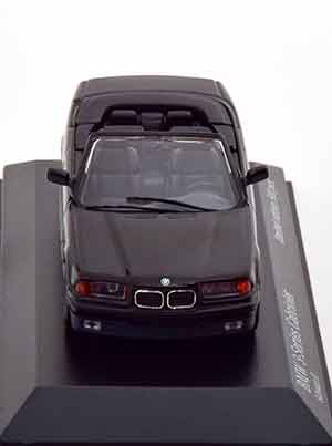 BMW E36 3ER CONVERTIBLE 1993 BLACK / БМВ 3-Я СЕРИЯ ЧЕРНАЯ — фото 5