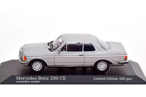 MERCEDES W123 280 CE C123 COUPE 1976 SILVER (LIMITED EDITION 500 PCS) / МЕРСЕДЕС 280 СЕРЕБРИСТЫЙ — фото 3